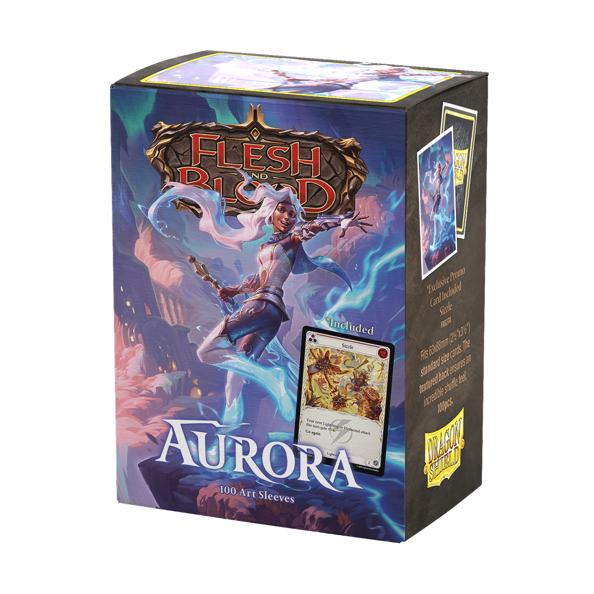 Dragon Shield Aurora Matte Sleeves 100ct Flesh and Blood image 0